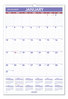 A Picture of product AAG-PMLM0328 AT-A-GLANCE® Erasable Wall Calendar 15.5 x 22.75, White Sheets, 12-Month (Jan to Dec): 2025