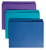 A Picture of product SMD-11989 Smead™ SuperTab® Organizer Folder 1/3-Cut Tabs: Assorted, Letter Size, 0.75" Expansion, Colors, 3/Pack