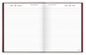 A Picture of product AAG-SD37413 AT-A-GLANCE® Standard Diary® Daily 2025 Edition, Medium/College Rule, Red Cover, (200) 9.5 x 7.5 Sheets