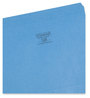 A Picture of product SMD-12010 Smead™ Reinforced Top Tab Colored File Folders Straight Tabs, Letter Size, 0.75" Expansion, Blue, 100/Box