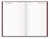 A Picture of product AAG-SD37713 AT-A-GLANCE® Standard Diary® Daily Journal 2024 Edition, Wide/Legal Rule, Red Cover, (210) 12 x 7.75 Sheets