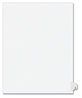 A Picture of product AVE-01426 Avery® Preprinted Style Legal Dividers Exhibit Side Tab Index 26-Tab, Z, 11 x 8.5, White, 25/Pack, (1426)