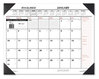A Picture of product AAG-SK117000 AT-A-GLANCE® Two-Color Monthly Desk Pad Calendar 22 x 17, White Sheets, Black Corners, 12-Month (Jan to Dec): 2024