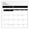 A Picture of product AAG-SK1400 AT-A-GLANCE® Compact Desk Pad 18 x 11, White Sheets, Black Binding, Clear Corners, 12-Month (Jan to Dec): 2024