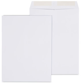 Universal® Peel Seal Strip Catalog Envelope #10 1/2, Square Flap, Self-Adhesive Closure, 9 x 12, White, 100/Box