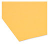 A Picture of product SMD-12234 Smead™ Reinforced Top Tab Colored File Folders 1/3-Cut Tabs: Assorted, Letter Size, 0.75" Expansion, Goldenrod, 100/Box