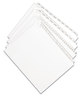 A Picture of product AVE-01701 Avery® Preprinted Legal Exhibit Index Tab Dividers with Black and White Tabs Side Allstate Style, 25-Tab, 1 to 25, 11 x 8.5, Set, (1701)