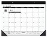 A Picture of product AAG-SK2200 AT-A-GLANCE® Monthly Refillable Desk Pad 22 x 17, White Sheets, Black Binding, Corners, 12-Month (Jan to Dec): 2024