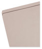 A Picture of product SMD-12310 Smead™ Reinforced Top Tab Colored File Folders Straight Tabs, Letter Size, 0.75" Expansion, Gray, 100/Box