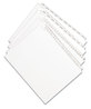 A Picture of product AVE-01702 Avery® Preprinted Legal Exhibit Index Tab Dividers with Black and White Tabs Side Allstate Style, 25-Tab, 26 to 50, 11 x 8.5, 1 Set, (1702)