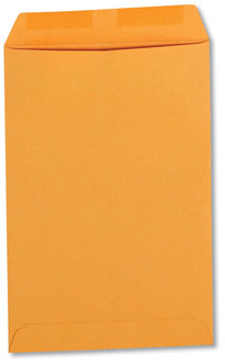 Universal® Kraft Catalog Envelope 28 lb Bond Weight #1, Square Flap, Gummed Closure. 6 X 9 in. Light Brown. 100/box.