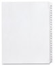 A Picture of product AVE-01706 Avery® Preprinted Allstate® Style Legal Dividers Exhibit Side Tab Index 25-Tab, 126 to 150, 11 x 8.5, White, 1 Set, (1706)