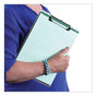 A Picture of product UNV-40301 Universal® Aluminum Clipboard with Low Profile Clip 0.5" Capacity, Holds 8.5 x 11 Sheets,