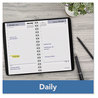 A Picture of product AAG-SK4400 AT-A-GLANCE® DayMinder® Daily Appointment Book 8 x 5, Black Cover, 12-Month (Jan to Dec): 2024
