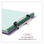 A Picture of product UNV-40301 Universal® Aluminum Clipboard with Low Profile Clip 0.5" Capacity, Holds 8.5 x 11 Sheets,