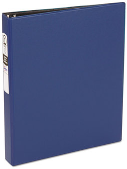 Avery® Economy Non-View Binder with Round Rings 3 1" Capacity, 11 x 8.5, Blue, (3300)