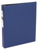 A Picture of product AVE-03300 Avery® Economy Non-View Binder with Round Rings 3 1" Capacity, 11 x 8.5, Blue, (3300)