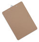 A Picture of product UNV-40304 Universal® Hardboard Clipboard 1.25" Clip Capacity, Holds 8.5 x 11 Sheets, Brown
