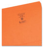 A Picture of product SMD-12510 Smead™ Reinforced Top Tab Colored File Folders Straight Tabs, Letter Size, 0.75" Expansion, Orange, 100/Box