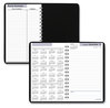 A Picture of product AAG-SK4600 AT-A-GLANCE® DayMinder® Daily Appointment Book 8 x 5, Black Cover, 12-Month (Jan to Dec): 2024