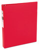 A Picture of product AVE-03310 Avery® Economy Non-View Binder with Round Rings 3 1" Capacity, 11 x 8.5, Red, (3310)