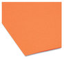 A Picture of product SMD-12543 Smead™ Colored File Folders 1/3-Cut Tabs: Assorted, Letter Size, 0.75" Expansion, Orange, 100/Box