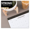 A Picture of product AAG-SK752400 AT-A-GLANCE® Elevation Desk Pad Calendars 21.75 x 17, White Sheets, Black Binding, Clear Corners, 12-Month (Jan to Dec): 2023
