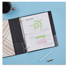 A Picture of product AVE-03401 Avery® Economy Non-View Binder with Round Rings 3 1.5" Capacity, 11 x 8.5, Black, (3401)