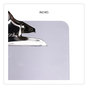 A Picture of product UNV-40308 Universal® Plastic Clipboard with High Capacity Clip 1.25" Holds 8.5 x 11 Sheets, Clear