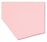 A Picture of product SMD-12634 Smead™ Reinforced Top Tab Colored File Folders 1/3-Cut Tabs: Assorted, Letter Size, 0.75" Expansion, Pink, 100/Box