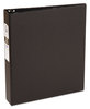 A Picture of product AVE-03401 Avery® Economy Non-View Binder with Round Rings 3 1.5" Capacity, 11 x 8.5, Black, (3401)