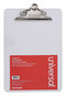 A Picture of product UNV-40308 Universal® Plastic Clipboard with High Capacity Clip 1.25" Holds 8.5 x 11 Sheets, Clear