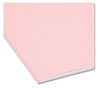 A Picture of product SMD-12643 Smead™ Colored File Folders 1/3-Cut Tabs: Assorted, Letter Size, 0.75" Expansion, Pink, 100/Box