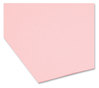 A Picture of product SMD-12643 Smead™ Colored File Folders 1/3-Cut Tabs: Assorted, Letter Size, 0.75" Expansion, Pink, 100/Box