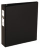 A Picture of product AVE-03501 Avery® Economy Non-View Binder with Round Rings 3 2" Capacity, 11 x 8.5, Black, (3501)