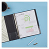 A Picture of product AVE-03602 Avery® Economy Non-View Binder with Round Rings 3 3" Capacity, 11 x 8.5, Black, (3602)