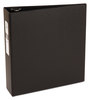 A Picture of product AVE-03602 Avery® Economy Non-View Binder with Round Rings 3 3" Capacity, 11 x 8.5, Black, (3602)