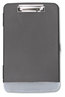 A Picture of product UNV-40319 Universal® Storage Clipboard with Pen Compartment 0.5" Clip Capacity, Holds 8.5 x 11 Sheets, Black