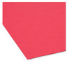 A Picture of product SMD-12743 Smead™ Colored File Folders 1/3-Cut Tabs: Assorted, Letter Size, 0.75" Expansion, Red, 100/Box