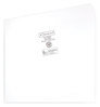 A Picture of product SMD-12810 Smead™ Reinforced Top Tab Colored File Folders Straight Tabs, Letter Size, 0.75" Expansion, White, 100/Box