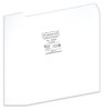 A Picture of product SMD-12834 Smead™ Reinforced Top Tab Colored File Folders 1/3-Cut Tabs: Assorted, Letter Size, 0.75" Expansion, White, 100/Box