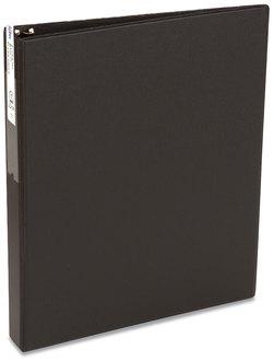 Avery® Economy Non-View Binder with Round Rings 3 1" Capacity, 11 x 8.5, Black, (4301)