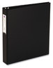 A Picture of product AVE-04401 Avery® Economy Non-View Binder with Round Rings 3 1.5" Capacity, 11 x 8.5, Black, (4401)