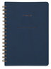 A Picture of product AAG-YP20020 AT-A-GLANCE® Signature Collection® Firenze Navy Weekly/Monthly Planner 8.5 x 5.5, Cover, 13-Month (Jan to Jan): 2023 2024