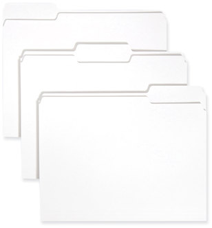 Smead™ Colored File Folders 1/3-Cut Tabs: Assorted, Letter Size, 0.75" Expansion, White, 100/Box