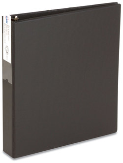 Avery® Economy Non-View Binder with Round Rings 3 2" Capacity, 11 x 8.5, Black, (4501)