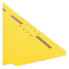 A Picture of product SMD-12940 Smead™ Top Tab Colored Fastener Folders 0.75" Expansion, 2 Fasteners, Letter Size, Yellow Exterior, 50/Box