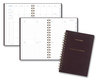 A Picture of product AAG-YP200L50 AT-A-GLANCE® Signature Lite Weekly/Monthly Planner 8.5 x 5.75, Maroon Cover, 12-Month (Jan to Dec): 2023