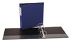 A Picture of product AVE-04600 Avery® Economy Non-View Binder with Round Rings 3 3" Capacity, 11 x 8.5, Blue, (4600)