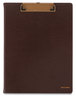 A Picture of product AAG-YP60009 AT-A-GLANCE® Signature Collection™ Monthly Clipfolio 11 x 8, Distressed Brown Cover, 13-Month: Jan 2025 to 2026